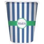 Stripes Waste Basket (Personalized)