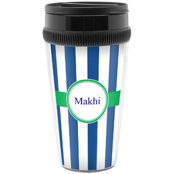 Stripes Acrylic Travel Mug without Handle (Personalized)
