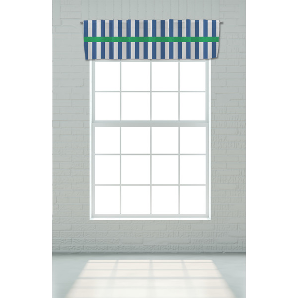 Stripes Valance - On window
