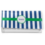 Stripes Vinyl Checkbook Cover (Personalized)