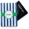 Stripes Vinyl Passport Holder (Personalized)