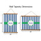 Stripes Wall Hanging Tapestries - Parent/Sizing