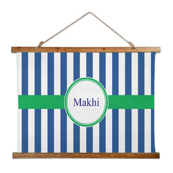Stripes Wall Hanging Tapestry - Wide (Personalized)