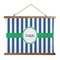 Stripes Wall Hanging Tapestry - Wide (Personalized)