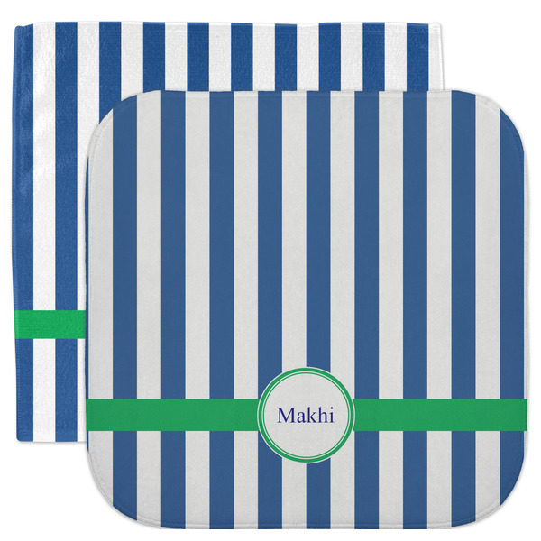 Custom Stripes Facecloth / Wash Cloth (Personalized)
