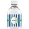 Stripes Water Bottle Label - Single Front