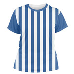 Stripes Women's Crew T-Shirt - Medium