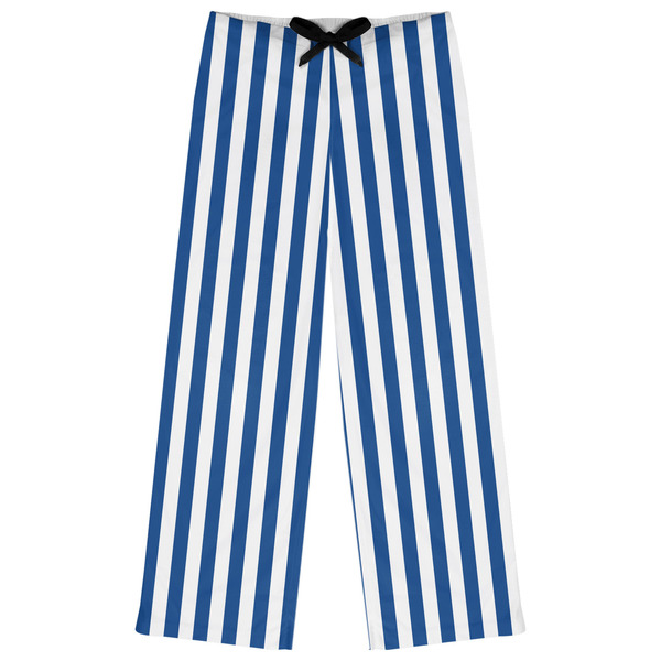 Custom Stripes Womens Pajama Pants - S