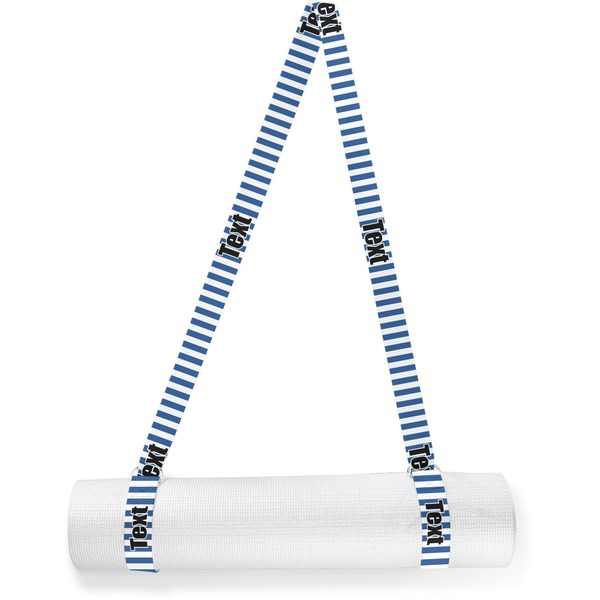Custom Stripes Yoga Mat Strap (Personalized)