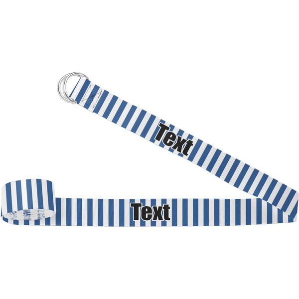 Custom Stripes Yoga Strap (Personalized)