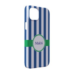 Stripes iPhone Case - Plastic - iPhone 14 (Personalized)