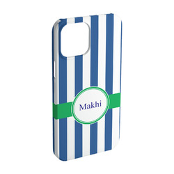 Stripes iPhone Case - Plastic - iPhone 15 (Personalized)