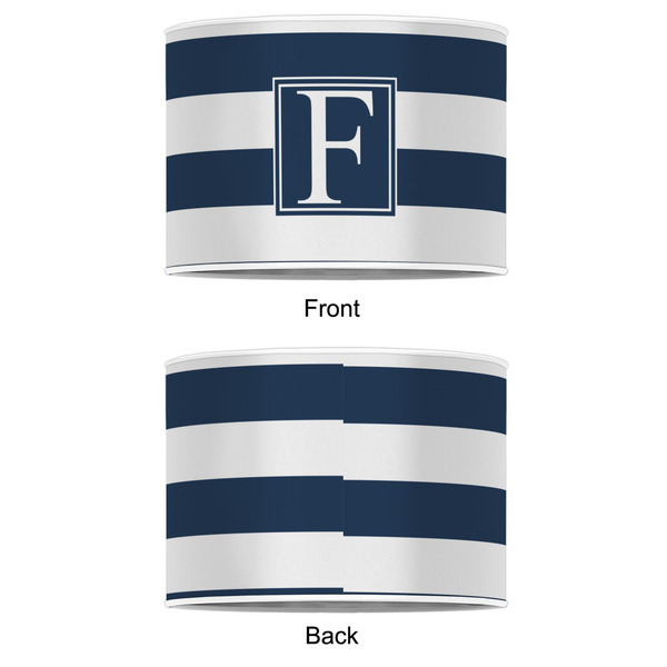 Horizontal Stripe 12" Drum Lampshade - APPROVAL (Poly Film)