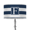 Horizontal Stripe 12" Drum Lamp Shade - Poly-film (Personalized)