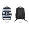 Horizontal Stripe 15" Backpack - APPROVAL