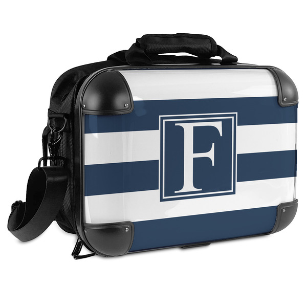Custom Horizontal Stripe Hard Shell Briefcase - 15" (Personalized)