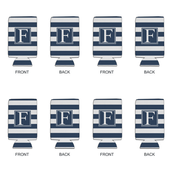 Horizontal Stripe 16oz Can Sleeve - Set of 4 - APPROVAL