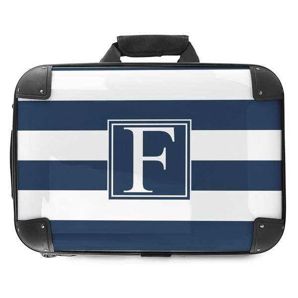 Custom Horizontal Stripe Hard Shell Briefcase - 18" (Personalized)
