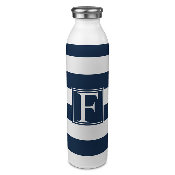 Custom Horizontal Stripe 20oz Stainless Steel Water Bottle - Full Print (Personalized)