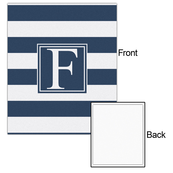 Horizontal Stripe 20x24 - Matte Poster - Front & Back