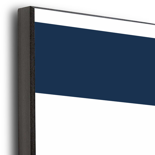 Horizontal Stripe 20x24 Wood Print - Closeup
