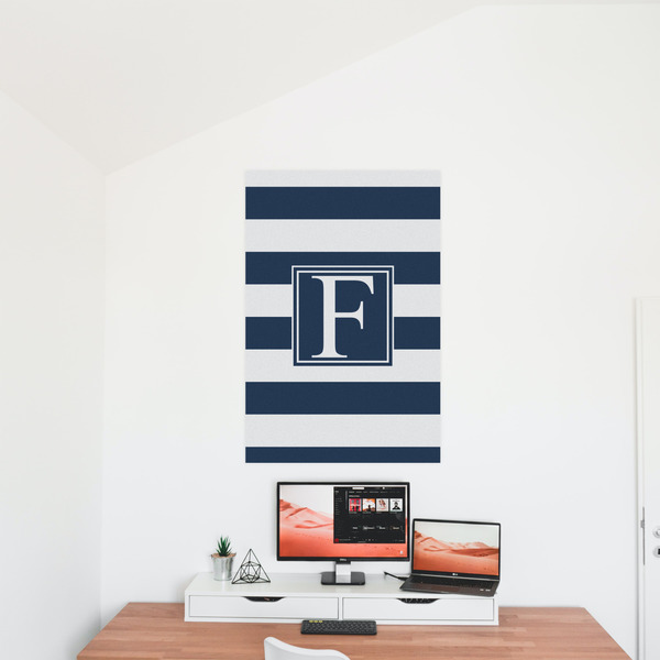 Horizontal Stripe 24x36 - Matte Poster - On the Wall