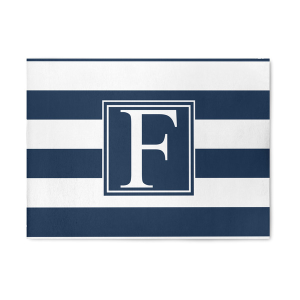 Custom Horizontal Stripe 5' x 7' Indoor Area Rug (Personalized)