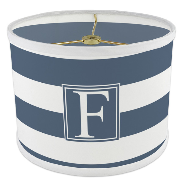 Horizontal Stripe 8" Drum Lampshade - ANGLE Poly-Film