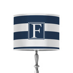 Horizontal Stripe 8" Drum Lamp Shade - Poly-film (Personalized)