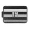Horizontal Stripe Aluminum Baking Pan with Black Lid (Personalized)