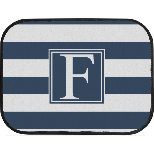 Horizontal Stripe Custom Car Floor Mats (Back Seat)