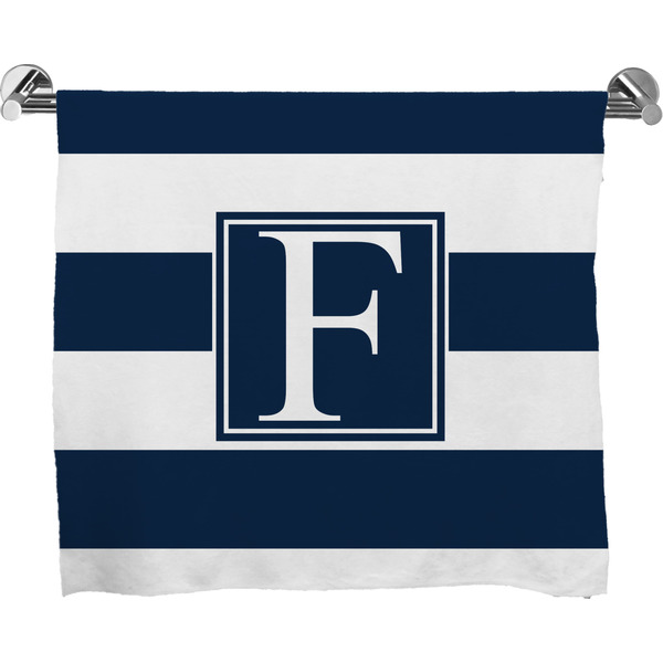 Custom Horizontal Stripe Bath Towel (Personalized)