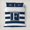 Horizontal Stripe Duvet Cover (Personalized)