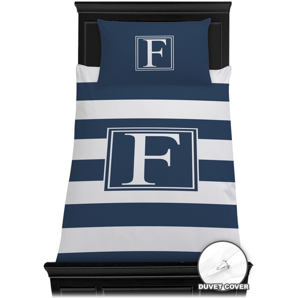 Horizontal Stripe Bedding Set (Twin) - Duvet