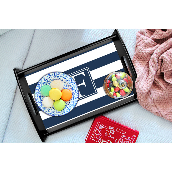 Horizontal Stripe Black Tray - Lifestyle (UPDATED)