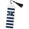 Horizontal Stripe Book Mark w/Tassel (Personalized)