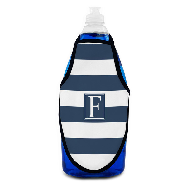 Horizontal Stripe Bottle Apron - Soap - FRONT