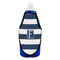 Horizontal Stripe Bottle Apron - Soap - FRONT