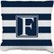 Horizontal Stripe Burlap Pillow 18"