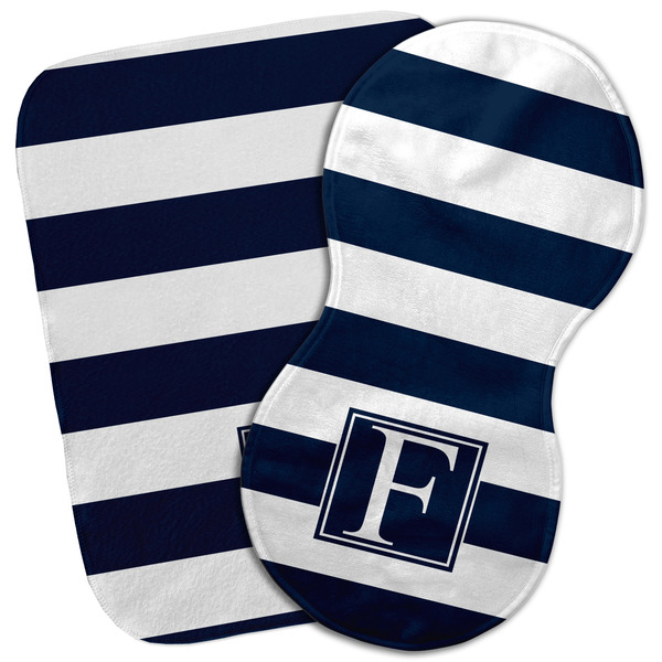 Custom Horizontal Stripe Burp Cloth (Personalized)