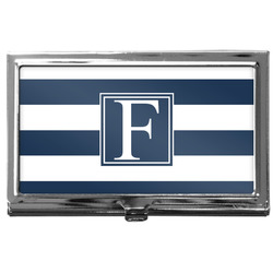 Horizontal Stripe Business Card Case