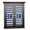Horizontal Stripe Cabinet Decal - Custom Size (Personalized)