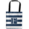 Horizontal Stripe Auto Back Seat Organizer Bag (Personalized)