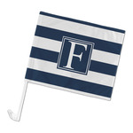 Horizontal Stripe Car Flag - Large (Personalized)
