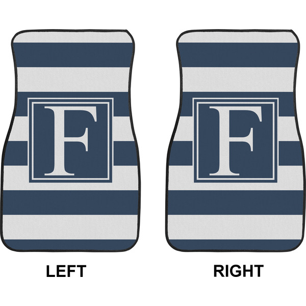 Horizontal Stripe Car Mat Front - Approval
