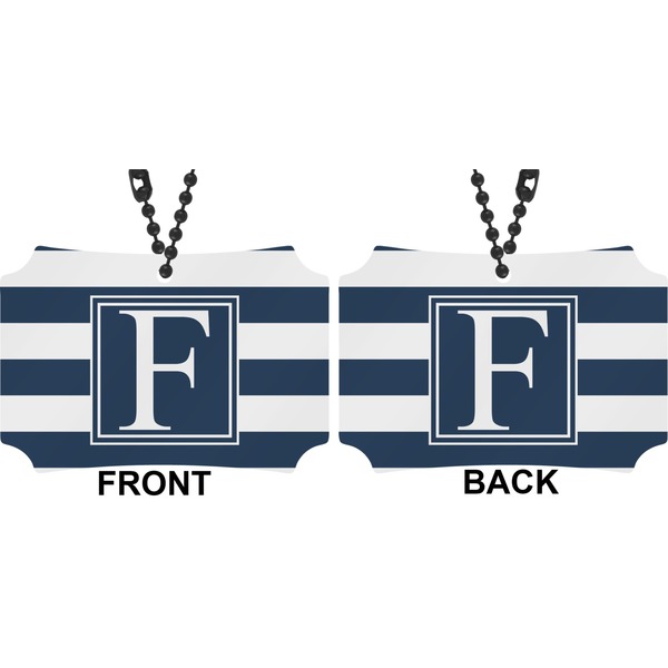 Horizontal Stripe Car Ornament - Berlin (Approval)