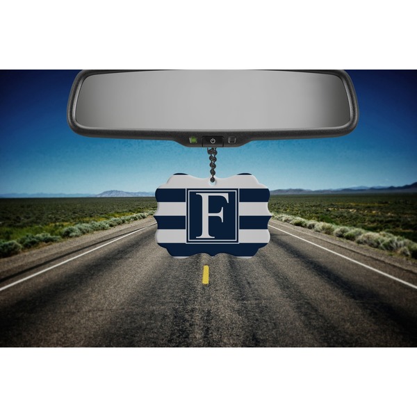 Horizontal Stripe Car Ornament (Road)