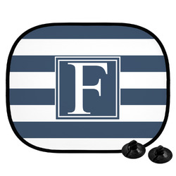 Horizontal Stripe Car Side Window Sun Shade (Personalized)