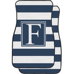Horizontal Stripe Car Floor Mats (Front Seat) (Personalized)