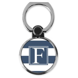 Horizontal Stripe Cell Phone Ring Stand & Holder (Personalized)